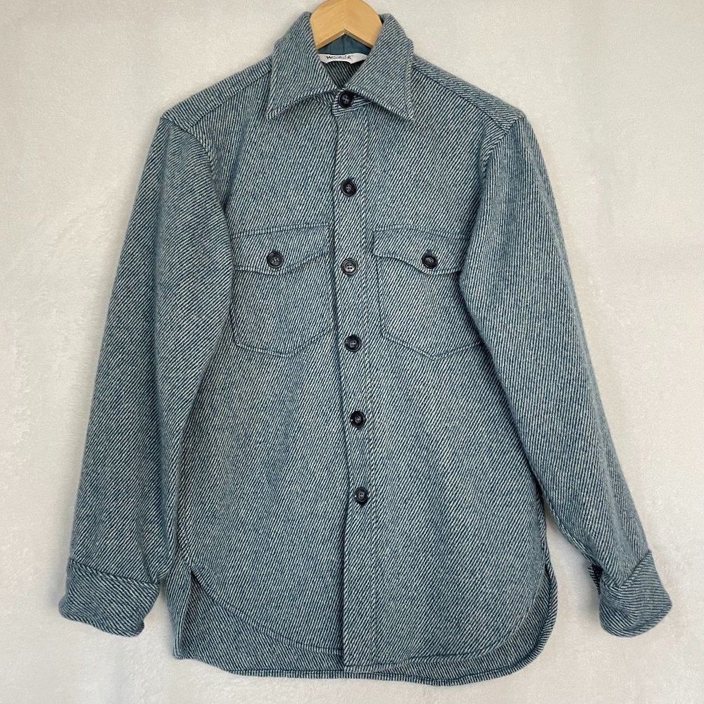 Woolrich 70's Vintage Flannel/Wool Button-Up Jacket